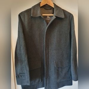 Burberry Wool & Camel Hair Coat